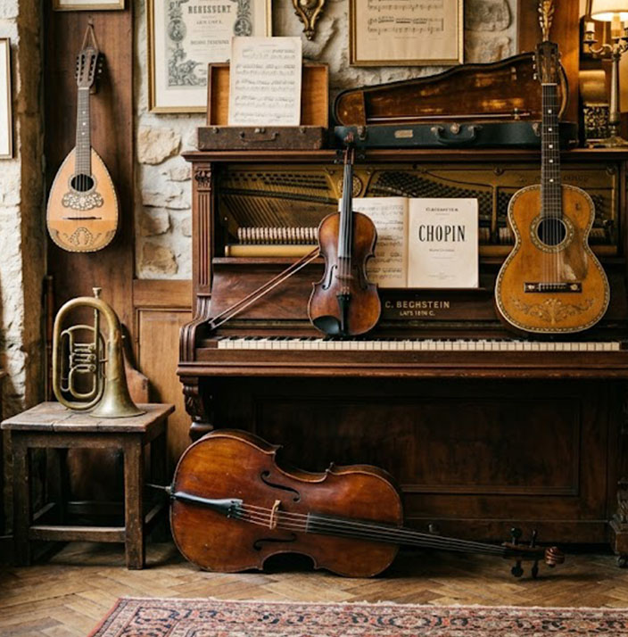 Instruments de musique anciens